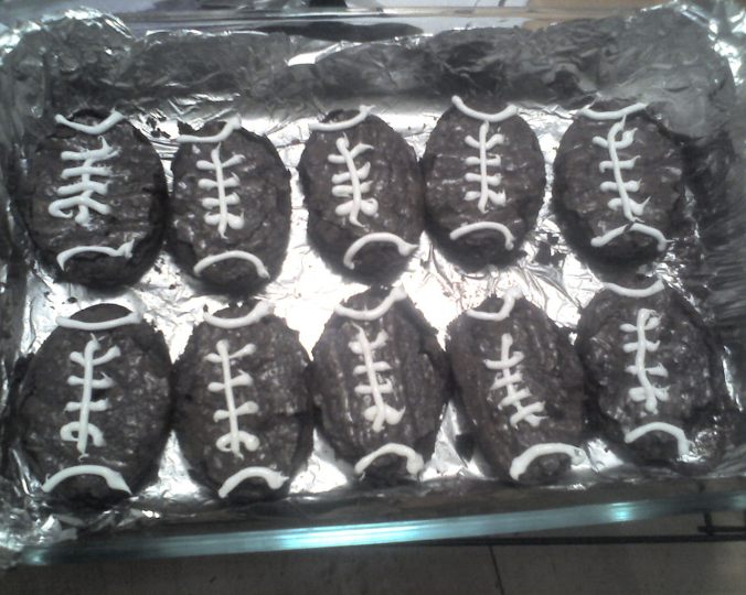 football-brownies