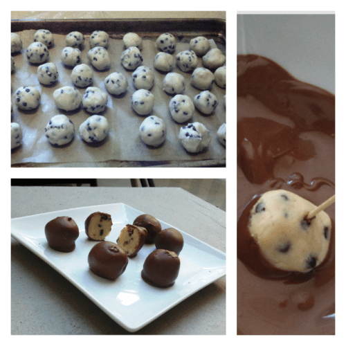 chocolate chip cookie dough balls chocolate chip cookie dough balls