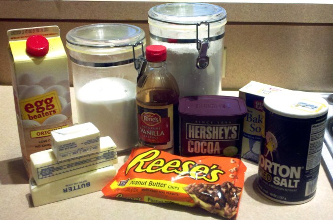 chocolate peanut butter chip cookies ingredients