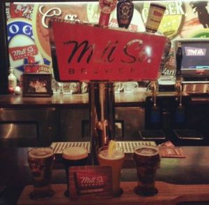 A sampling of Canadian beers