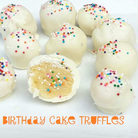 Birthday Cake Truffles