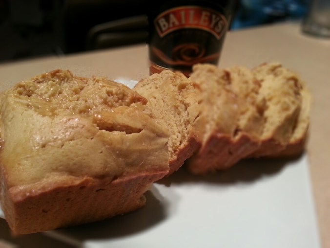 baileys cake with an irish cream glaze