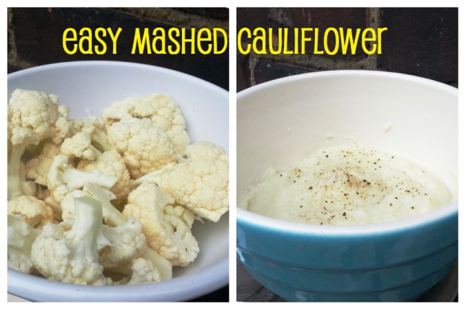 mashed cauliflower