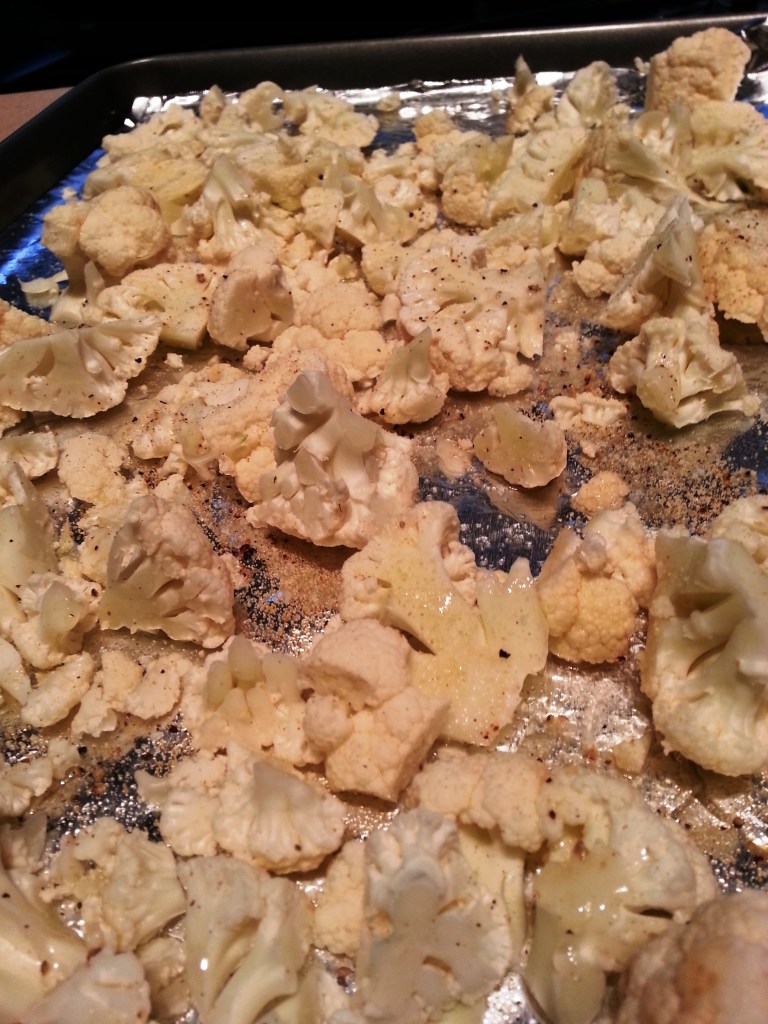 seasoned cauliflower