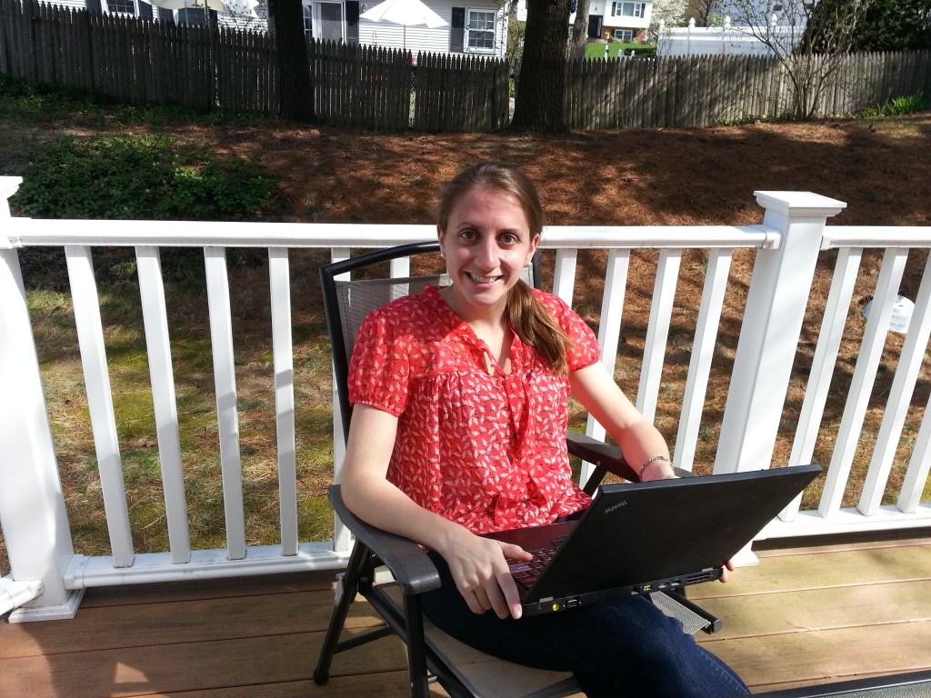 How I spent most of the weekend ... outside!