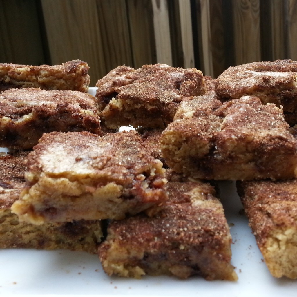 snickerdoodle bars