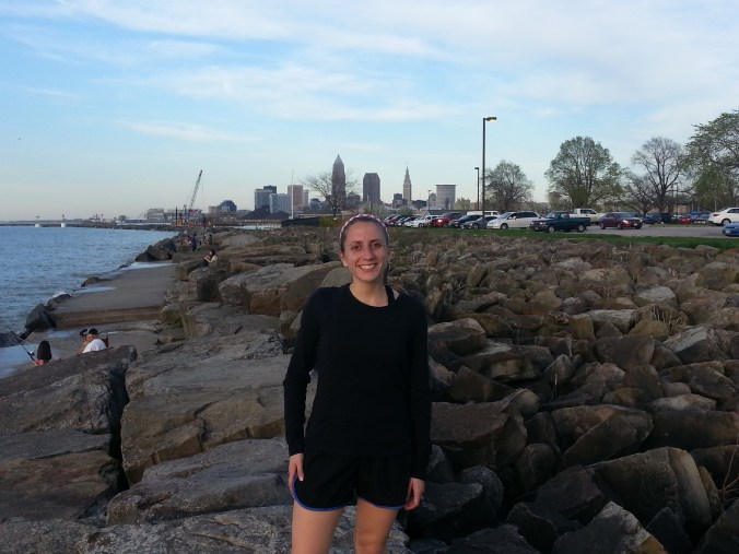 running by the lake this week