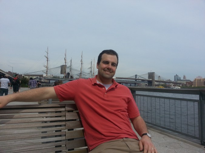 Pretty sure he doesn't like posing for photos but humors me :)