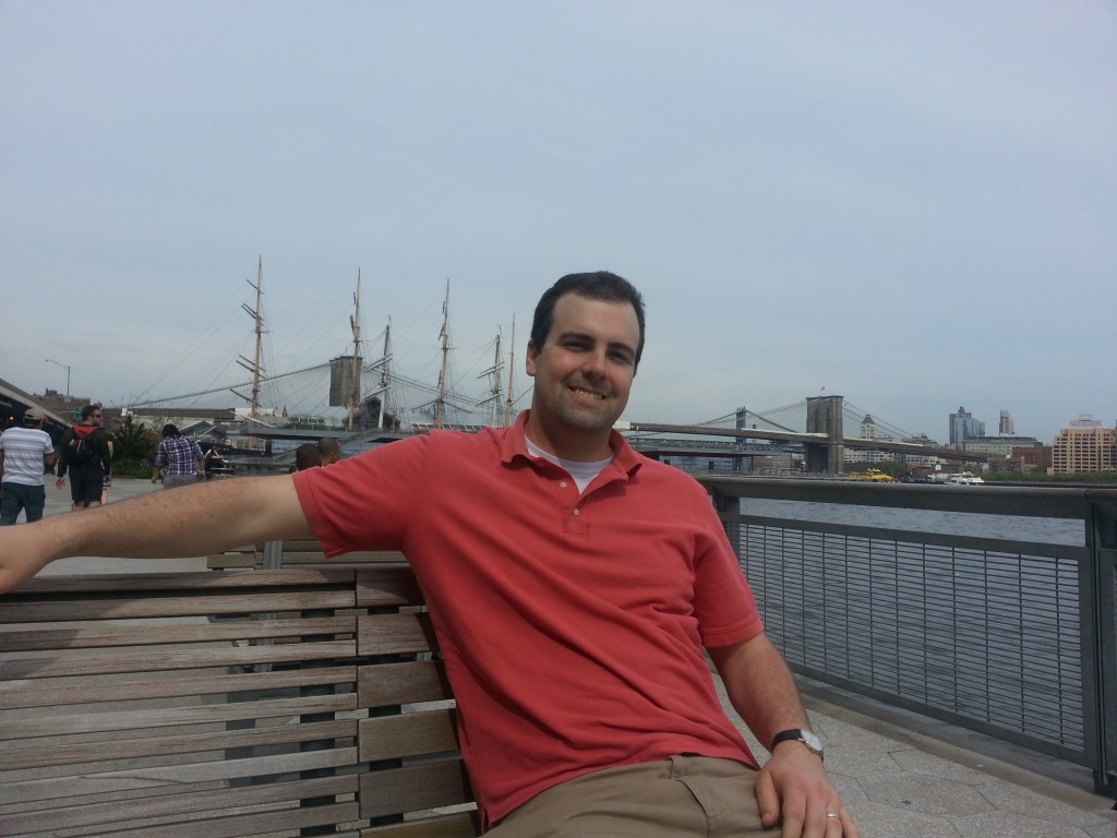 Pretty sure he doesn't like posing for photos but humors me :)