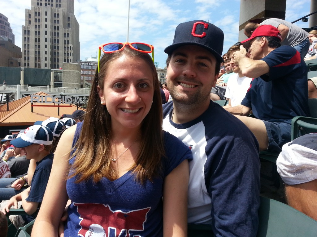 Cheering on the Indians