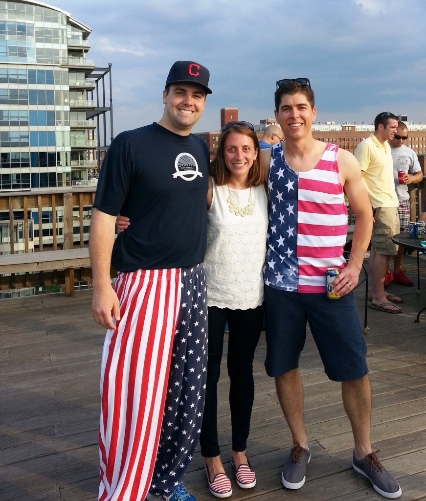 Despite the awesome attire, we didn't win.