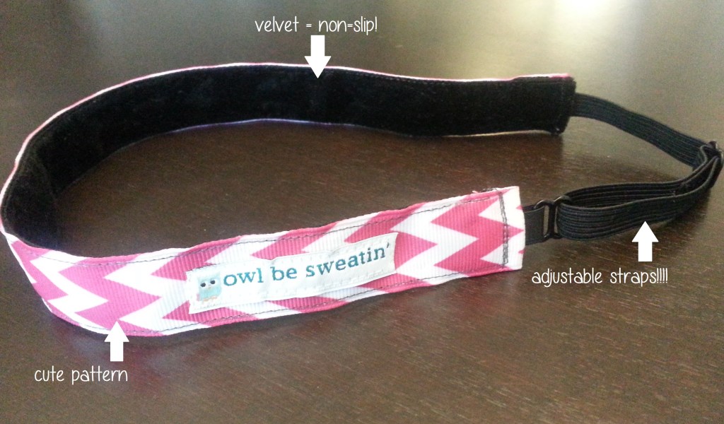 whyilovemyowl be sweatin headband