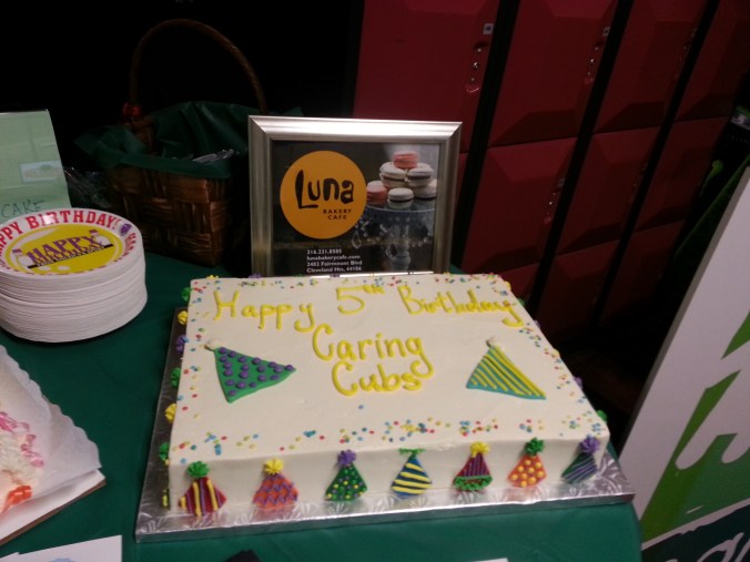 What's a birthday party without cake?