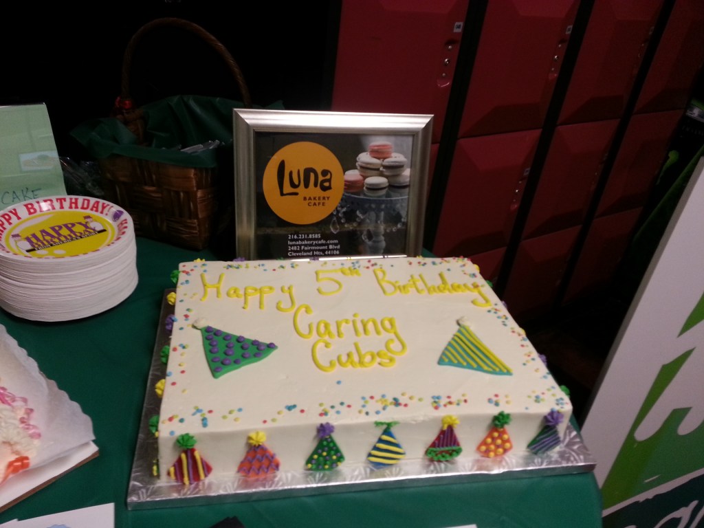 What's a birthday party without cake?