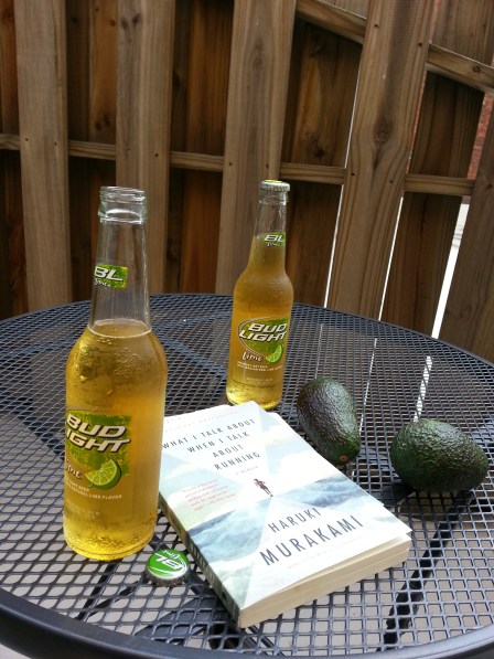 We relaxed on our private patio. I love Bud Light Lime in the summer! 