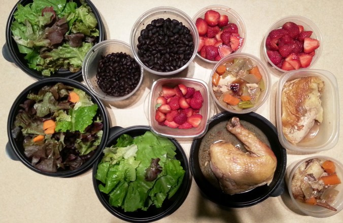 what we've done so far with our 1st week of Fresh Fork