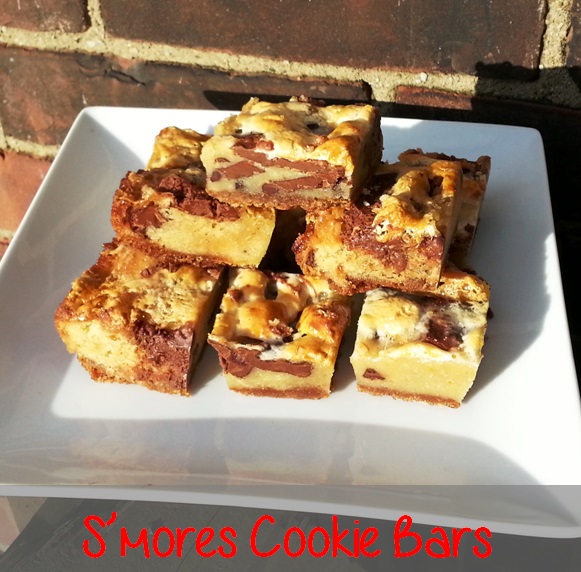 smores blondies cookie bars