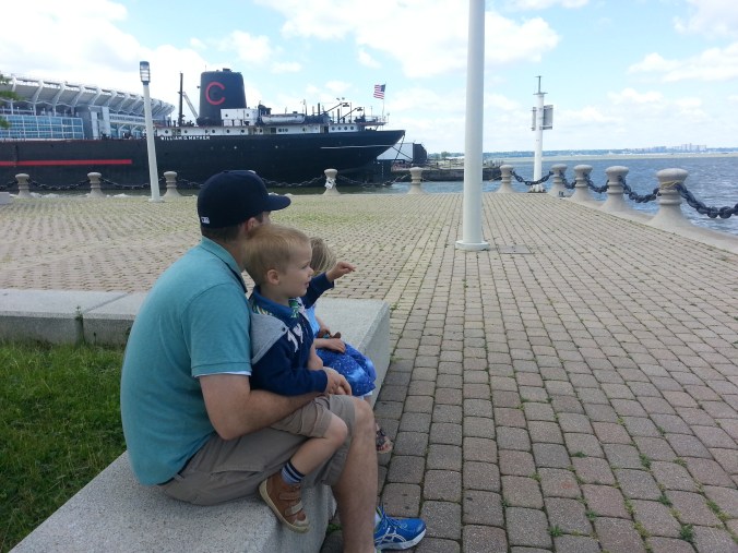 Watching the boats on the lake