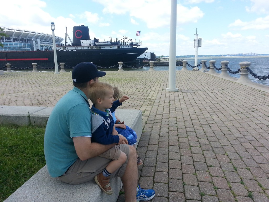 Watching the boats on the lake