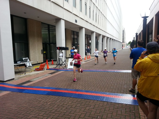 So sorry to the family holding hands I passed at the end! But you guys are super cute.