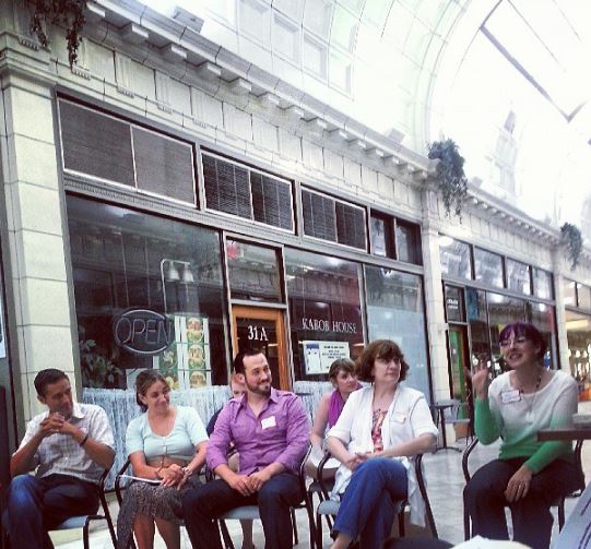 Informal interviews with the winners