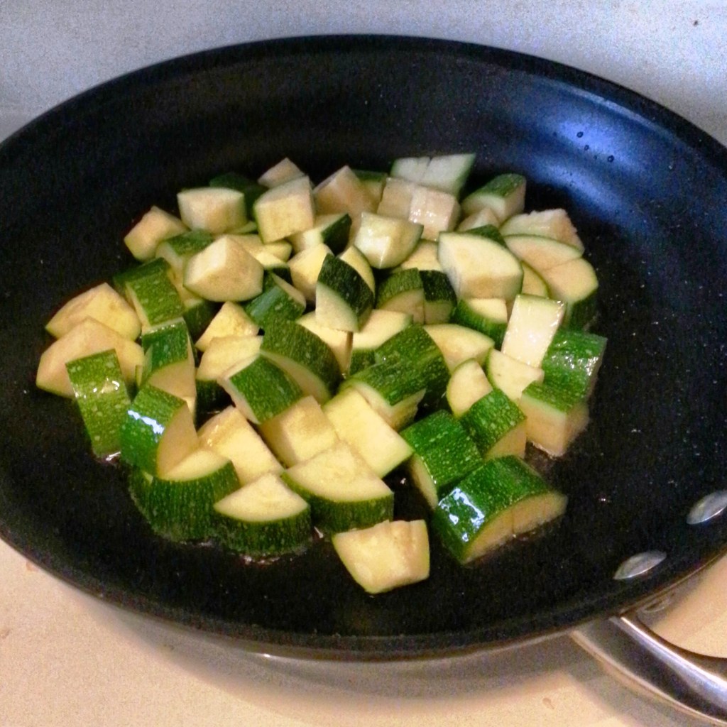 sauteed zucchini for Pasta with Zucchini and Red Sauce |I Crashed the Web.