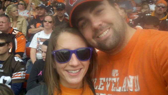 B and I ate a seasonably warm game.