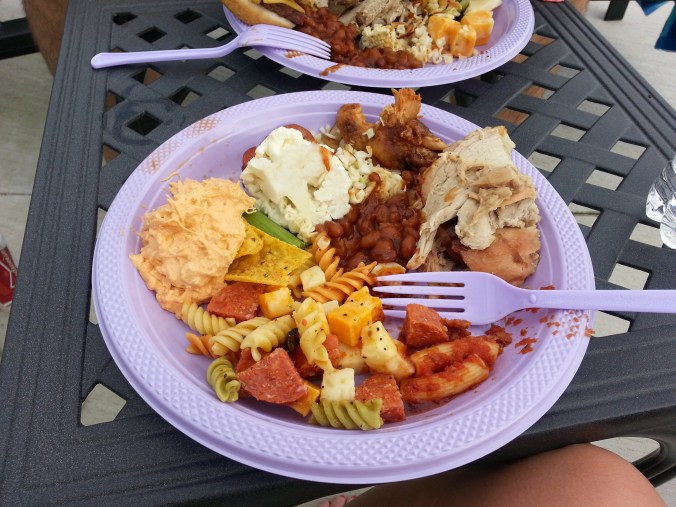 my embarrasing plate of food