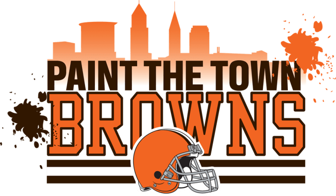 Paint The Town Browns Logo