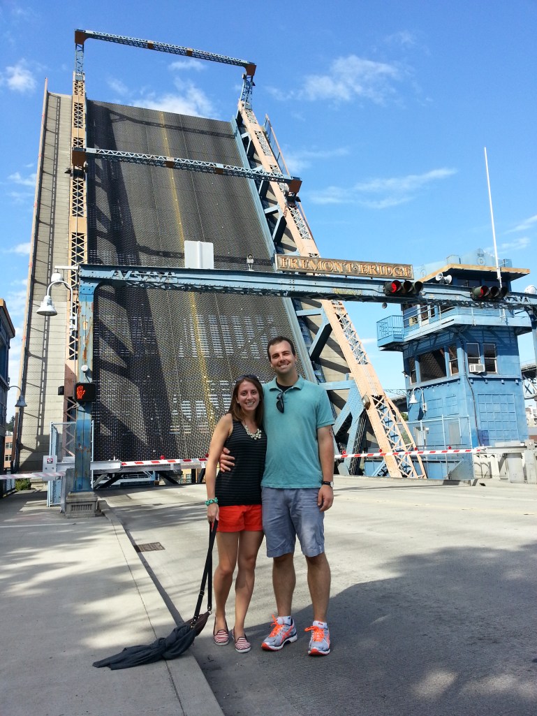 Bridges up in Seattle