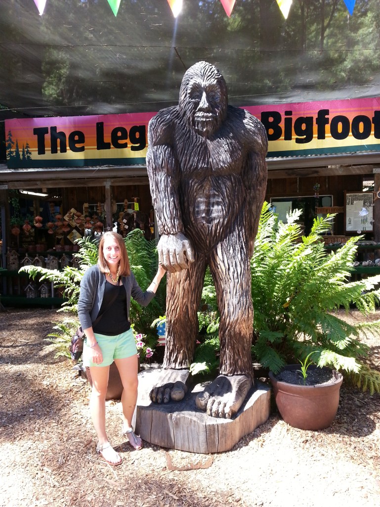 Look who we found in the Redwoods!