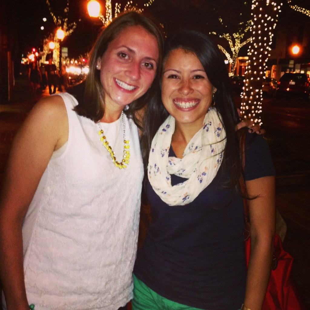 Melgar and me before Cream! (I told you, no sweaty running pics!)