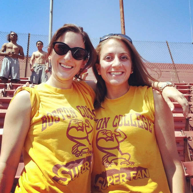 Kate and me! Former roomies!