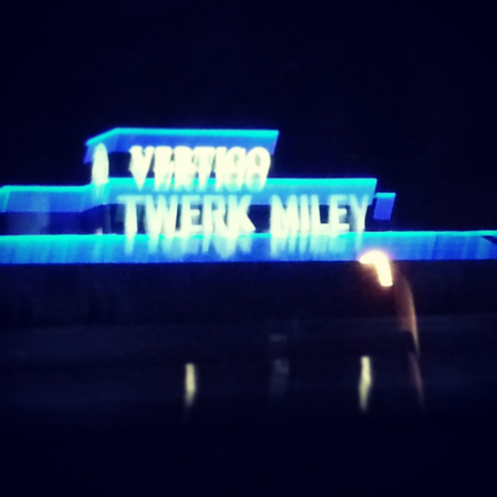 Seen at a club in LA