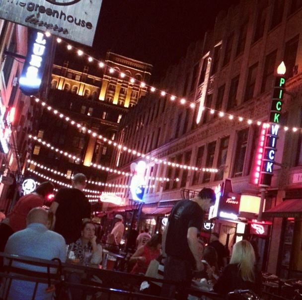 It's mid October and everyone's out on the patio. SO amazing!