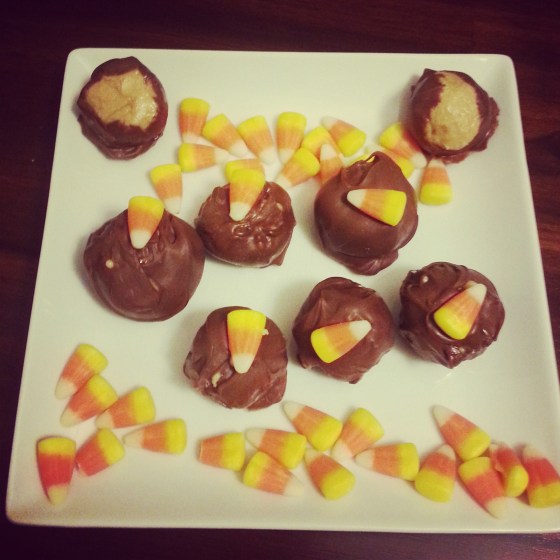 Or just top with candy corn and enjoy!