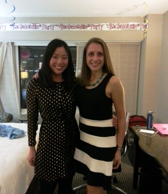 Jane and me, ready to go out!