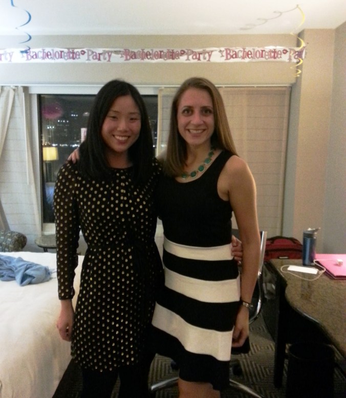 Jane and me, ready to go out!