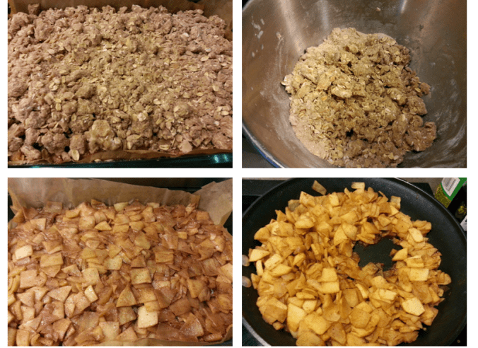 apple crumb pie squares - thanksgiving - i crashed the web