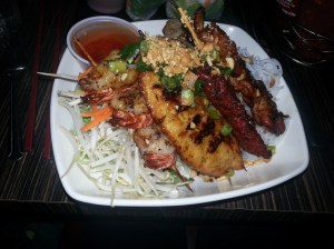 my awesome combo plate at luc lac