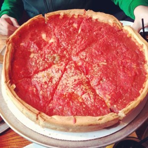 the guys' meaty pizza