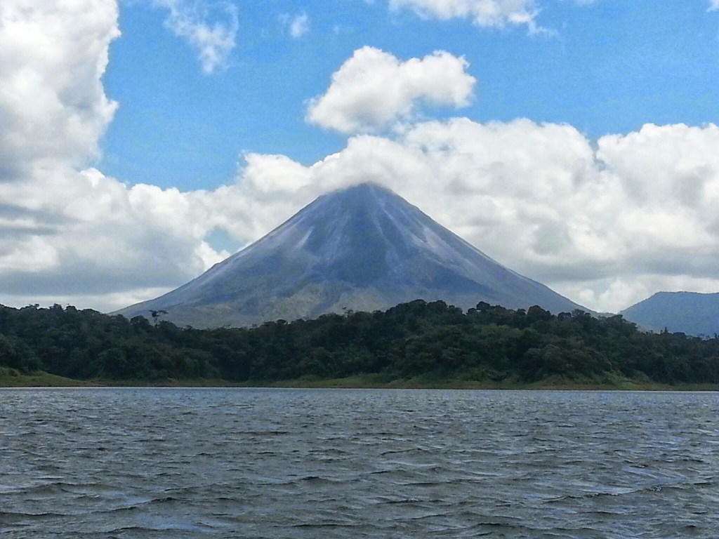 boat ride to Arenal