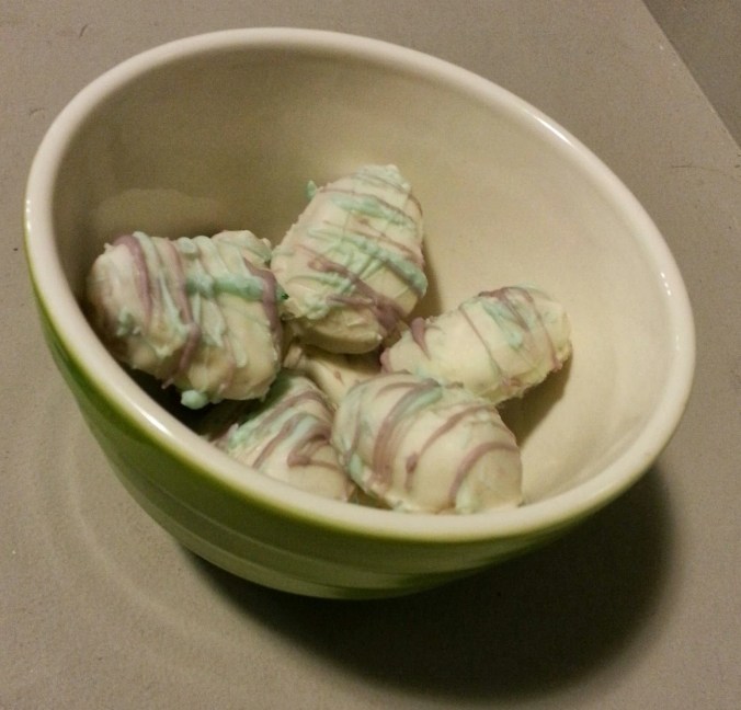 raw cookie dough balls easter eggs - i crashed the web
