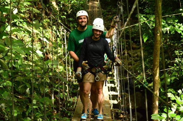 B and me mid-canyoneering trip