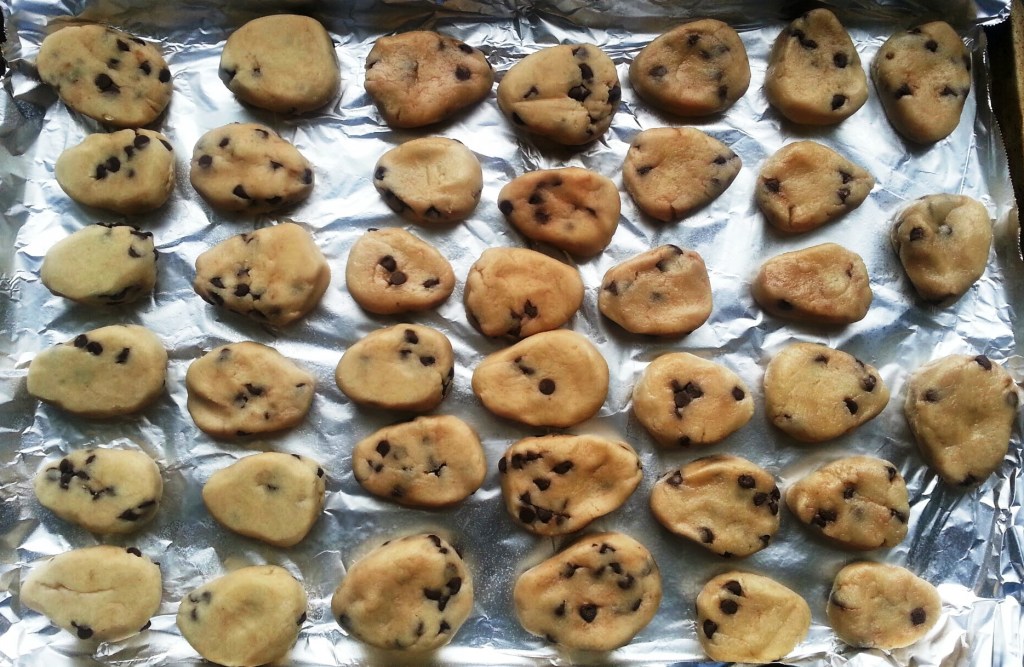 raw cookie dough balls easter eggs - i crashed the web