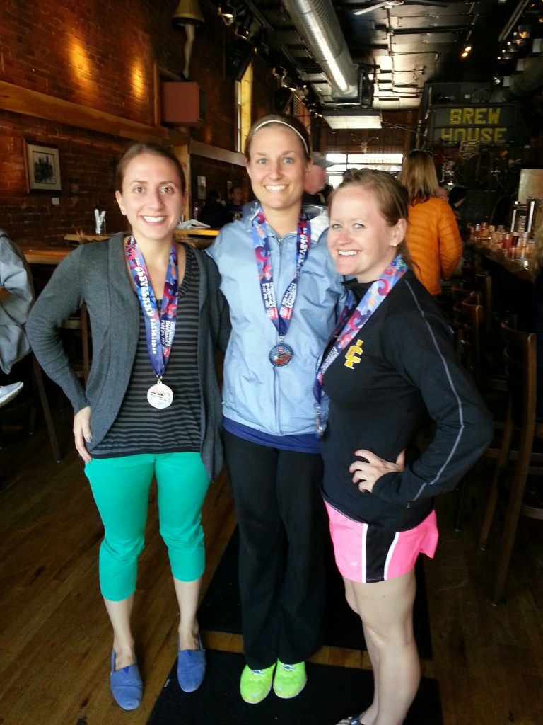 Ladies who Run in the Morning together