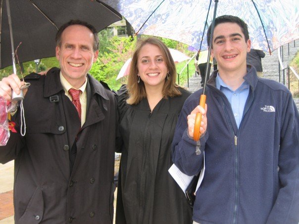 7 years apart - Greg at my college graduation
