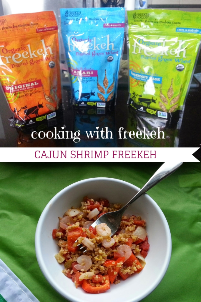 CAJUN SHRIMP FREEKEH