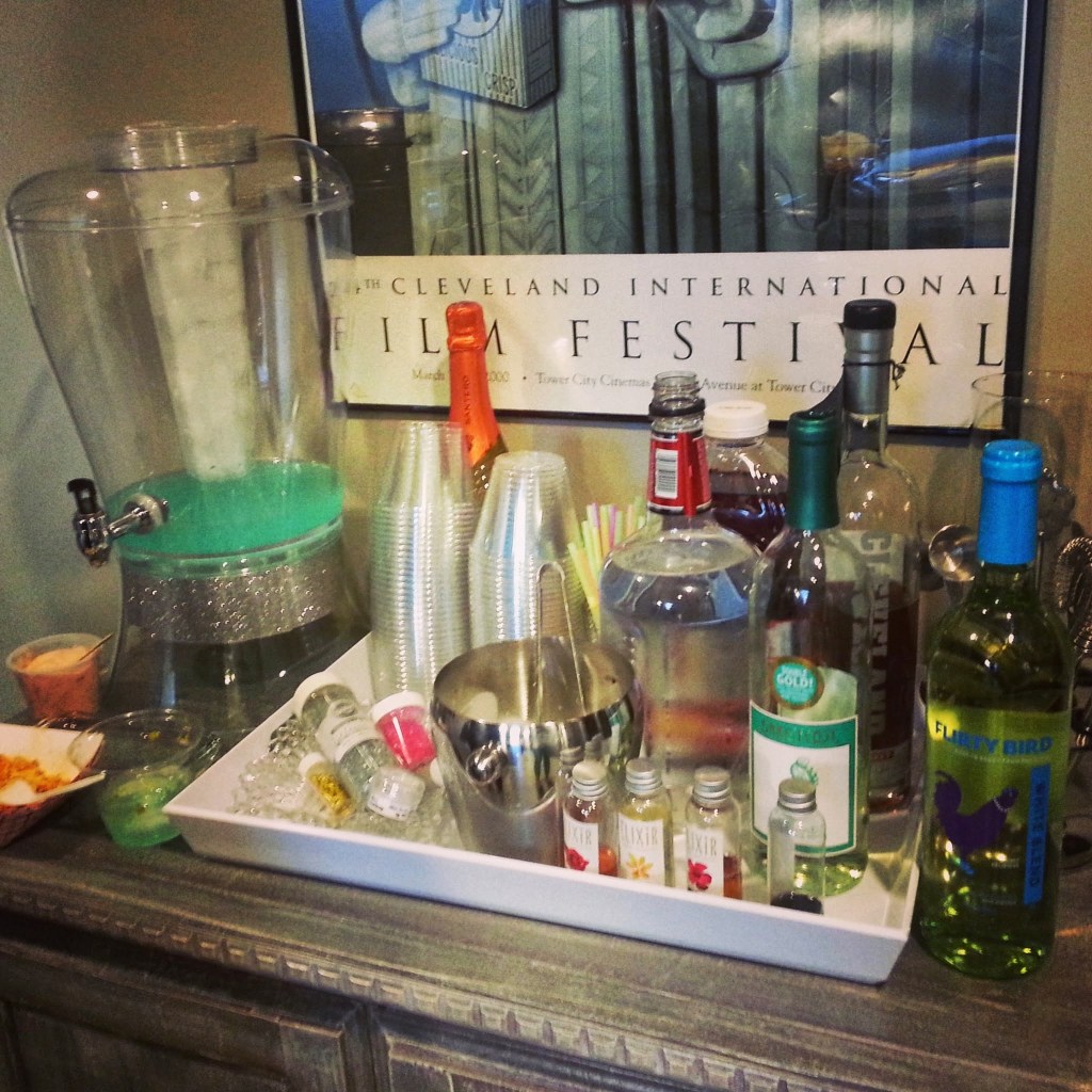 Jamie (lives in my building) had a Dazzle pre-party 