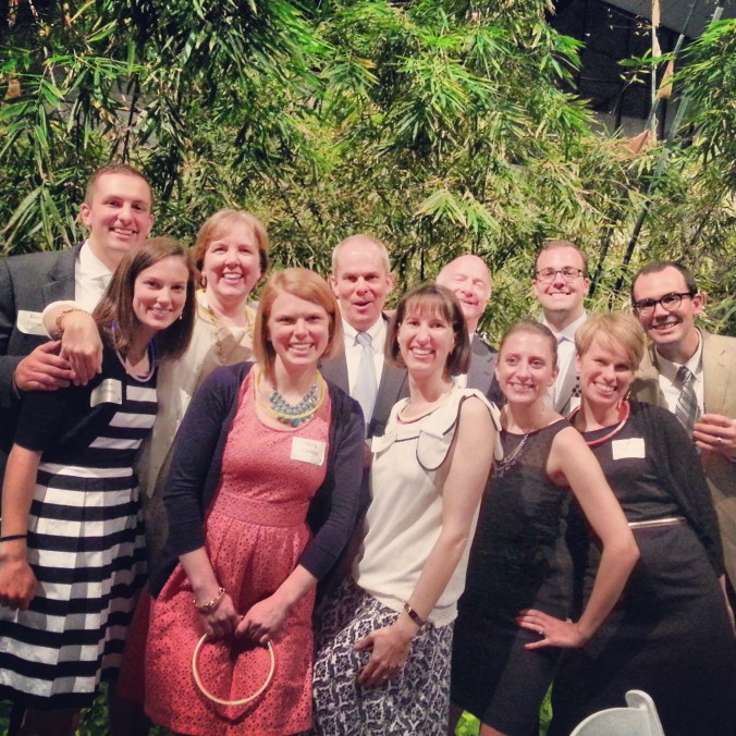 B's family - all dressed up!